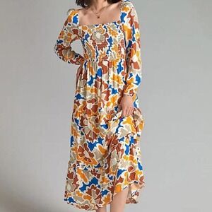 dolan left coast collection anthropologie dress floral pattern